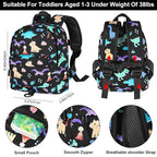 Accmor Toddler Backpack Leash, Cute Dinosaur Kids Backpack - Image 2