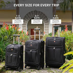 SwissGear Sion Softside Expandable Luggage, Carry-On 21-Inch - Image 6
