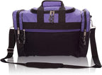 DALIX 17" Blank Duffle Bag Duffel Bag Travel Size Sports Durable Gym Bag - Image 2