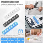 Extra Large Pill Organizer 3 Pack, XL Pill Box 7 Day, Weekly Pill Case - Image 5
