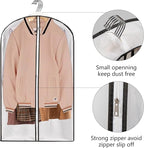 Hanging Clothes Storage with 4" Gusseted Garment Covers - Image 4