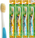 MOUTHWATCHERS Soft Childrens Flossing Manual Toothbrush, Value Pack of 4 by Mouthwatchers
