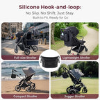 Momcozy Universal Stroller Organizer | Minimalist Caddy - Image 5