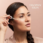 Trophy Skin JeNu Marine Collagen Mineral Gel - Skin Care Gel Serum with Hydrolyzed Collagen and Hyaluronic Acid - Skin Care for Elasticity and Help with Wrinkles - 1 fl oz