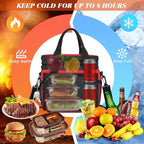Insulated Lunch Bag Women & Men | Large Adult Lunch Box | Double-Layer Reusable - Image 3