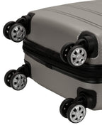 Melbourne Hardside Expandable Spinner Wheel Luggage (Silver / Carry-On 20")