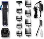 Blade & Stone™ Professional Barber Hair Clippers for Men PC801 Clipper | Diamond-S™ Blade | Micro-Gap Tech | Professional 7200 RPM Digital Motor, All-Metal, Cordless Clippers - Dark Night