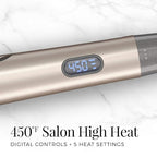 Remington Pro 1" Multi-Styler with Twist & Curl Technology, Straightener and Curling Iron in one tool, Color Care Protection, Champagne