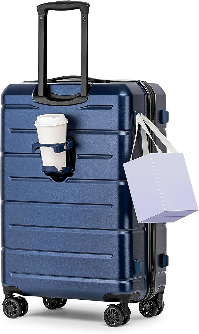 KYME Suitcases with Wheels Hardshell 26 Inch Luggage with TSA Lock Durable by KYME