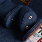 Genuine Napa Leather Watch Roll Travel Case - Image 5
