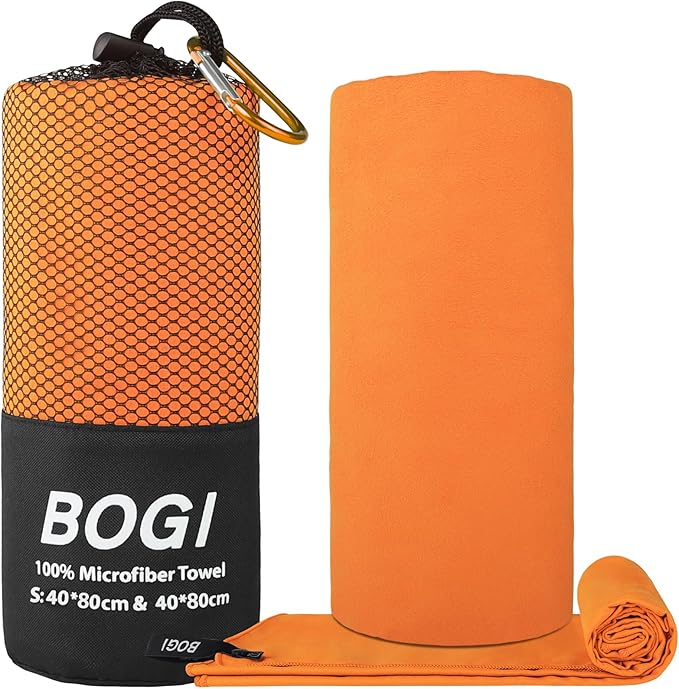 BOGI Microfiber Travel Sports Towel-Quick Dry Towel, Soft Lightweight - Image 2