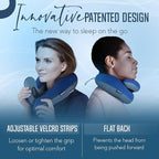 BCOZZY Travel Neck Pillow for Airplane– Patented Double Support for Head - Image 5