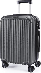 LIGHT FLIGHT Carry On Luggage 22x14x9 Airline Approved, Durable Hard Shell by LIGHTFLIGHT