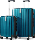 Hanke Expandable Hard Shell Luggage Sets 2 piece Carry on Luggage by Hanke