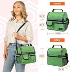 opux Lunch Box for Men, Adult Lunch Box Cooler, Insulated Lunch Bag Women - Image 3