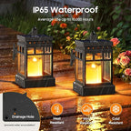 KOOPER Solar Lanterns Outdoor Waterproof, 2 Modes Hanging Solar Lantern - Image 3