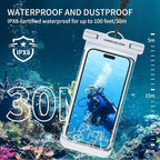 UNBREAKcable Waterproof Phone Pouch-2 Pack IPX8 Waterproof Phone Case - Image 2