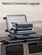 Carry on Luggage 22 X 14 X 9 Airline Approved, 20 Inch Luggage - Image 7