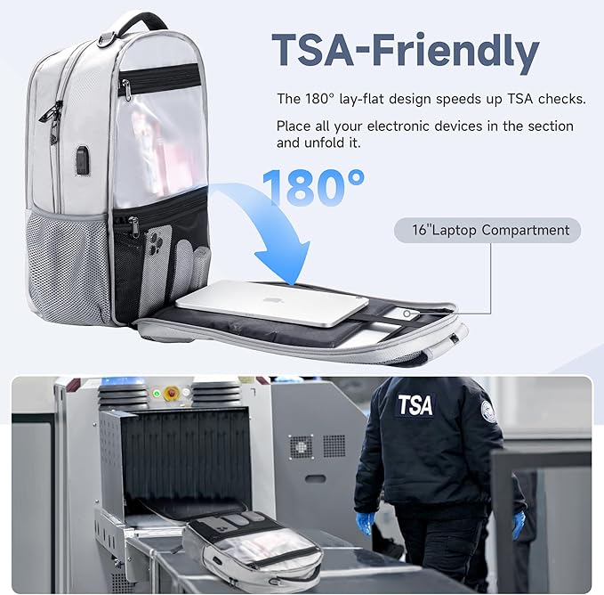 Multipocket TSA Travel Laptop Backpack - Image 4