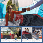 Double Sleeping Bag for Adults Machine Washable 2 Person Camping Sleeping Bag - Image 8