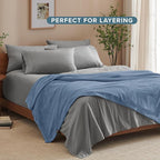 Bare Home Fleece Blanket - Image 7