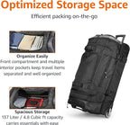 Amazon Basics 35-inch Large Rolling Duffle Bag - Image 3