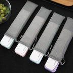 DEVICO Travel Utensils, 18/8 Stainless Steel 4pcs Cutlery Set Portable Camp - Image 7
