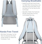 Boavan Laptop Backpack for women, 15.6 inch Laptop Bag - Image 4