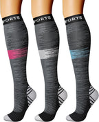 CHARMKING Compression Socks for Women & Men Circulation 15-20 mmHg is Best by CHARMKING