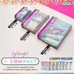 MUMI Travel Toiletry Bag Set of 3 – Clear TSA Approved Toiletry Bags - Image 8