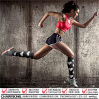 CHARMKING Compression Socks for Women & Men Circulation 15-20 mmHg is Best - Image 2