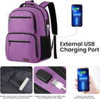 Backpack for Girls Women, School Backpack for Teen Boys, Lightweight Casual - Image 5