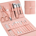 Manicure Set Professional Nail Clippers Pedicure Kit by Leipple
