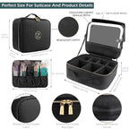 MOMIRA Travel Makeup Bag Cosmetic Bag - Image 3
