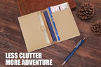 STAR VISTA Albatross Leather Travel Passport Holder, Minimalist Design - Image 6