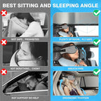 Joythink Sleep Headphones Headband Sleep Mask Eye Mask 3D Deep Bluetooth - Image 4