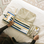 Portable Diaper Changing Pad (Retro Stripes)