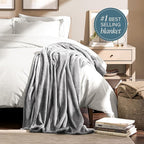 Bare Home Fleece Blanket - Image 2