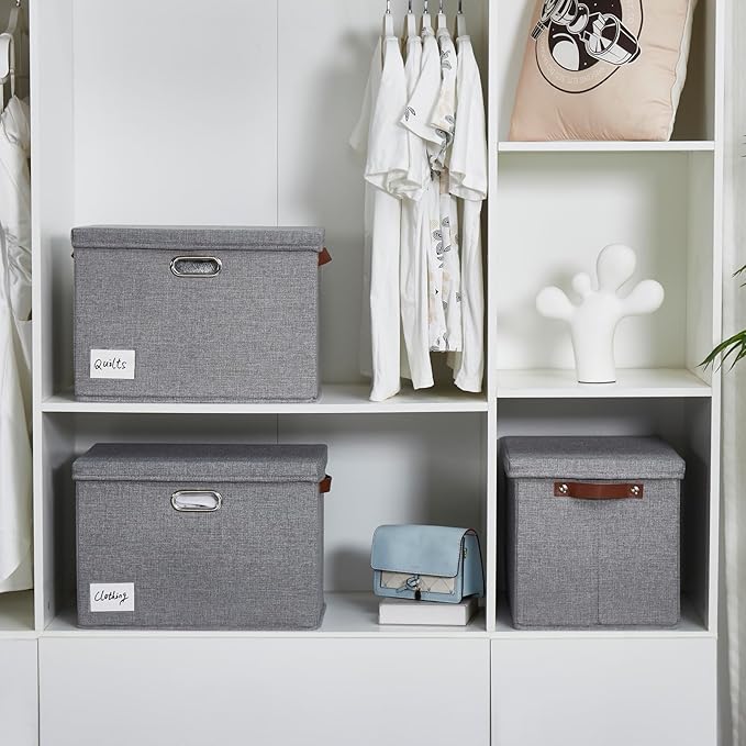 17" Large Collapsible Storage Bins - Image 7