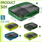 5 Pcs Packing Cubes for Suitcase Large Travel Cubes Carry on Luggage Organizer - Image 2
