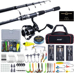 Goture Fishing Rod and Reel Combo, Fishing Pole, Telescopic Fishing Rod Kit by Goture