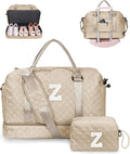 Gifts for Teen Girls 16-18, Birthday Gift-Initial Travel Bag by Vogewood
