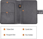 Melsbrinna Premium Leather Passport Holder Covers Case, Waterproof Rfid - Image 4