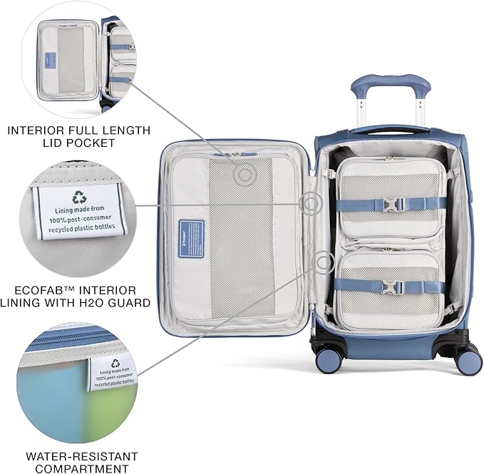 Travelpro VersaPack+ Lightweight Softside Expandable Carry on Luggage, 8 - Image 7