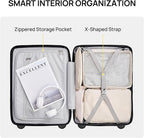 NINETYGO Carry On Luggage 22x14x9 Airline Approved, 20 Inch Luggage - Image 7