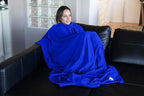 BlueHills Ultra Compact Travel Blanket 2 Pack Large Soft Cozy Portable Blanket - Image 4