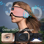 3D Sleep Mask with Bluetooth Headphones, Sleeping Headphones - Image 7