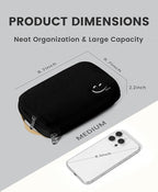 Travelkin Travel Cord Organizer, Electronic Organizer Travel Case, Cable - Image 4