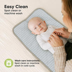 KeaBabies Portable Diaper Changing Pad, Easy Wipe Clean - Image 7