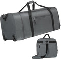 Finnhomy 100L Foldable Rolling Duffel Bag by Finnhomy